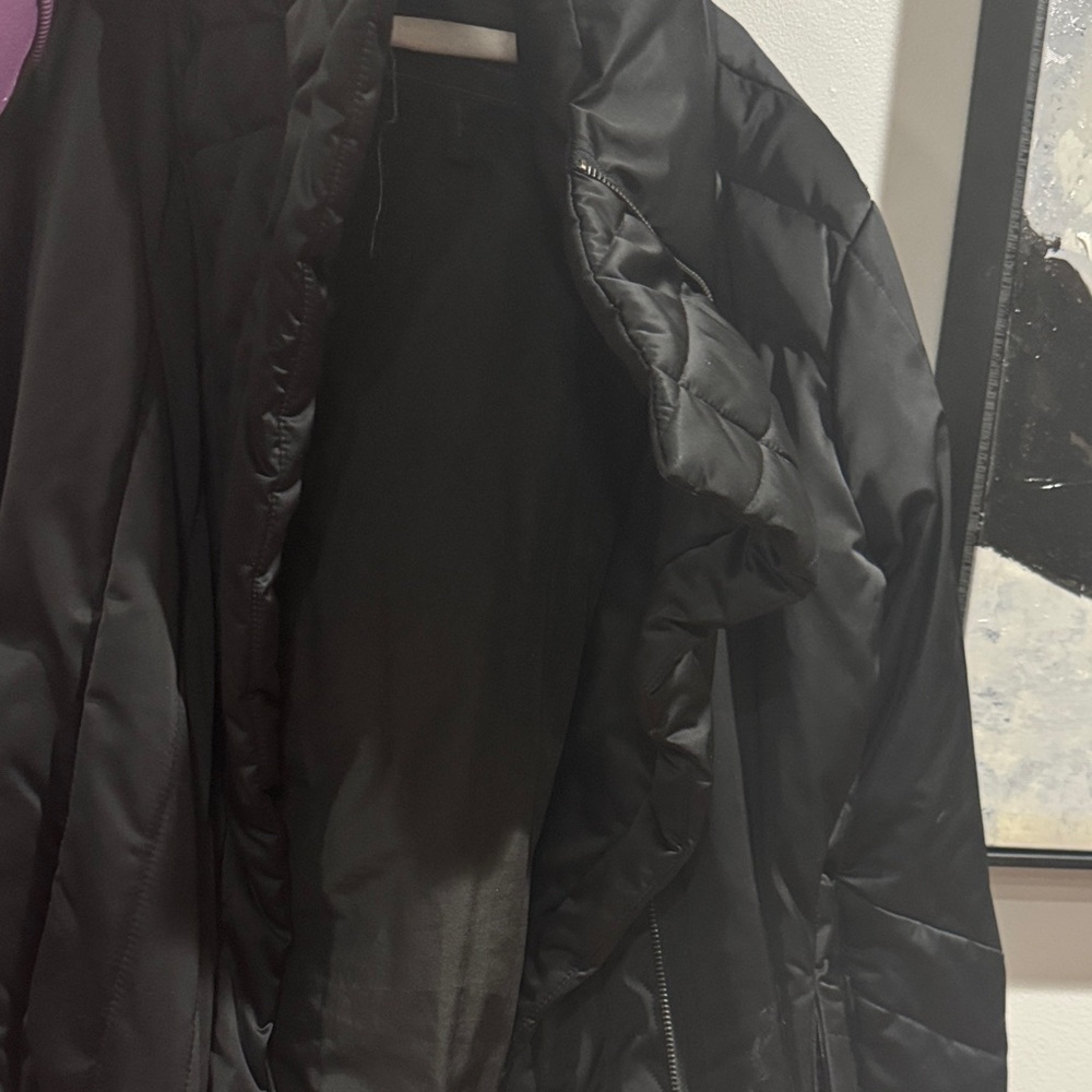 BCBGMaxAzria Sleek Black Puffer Coat